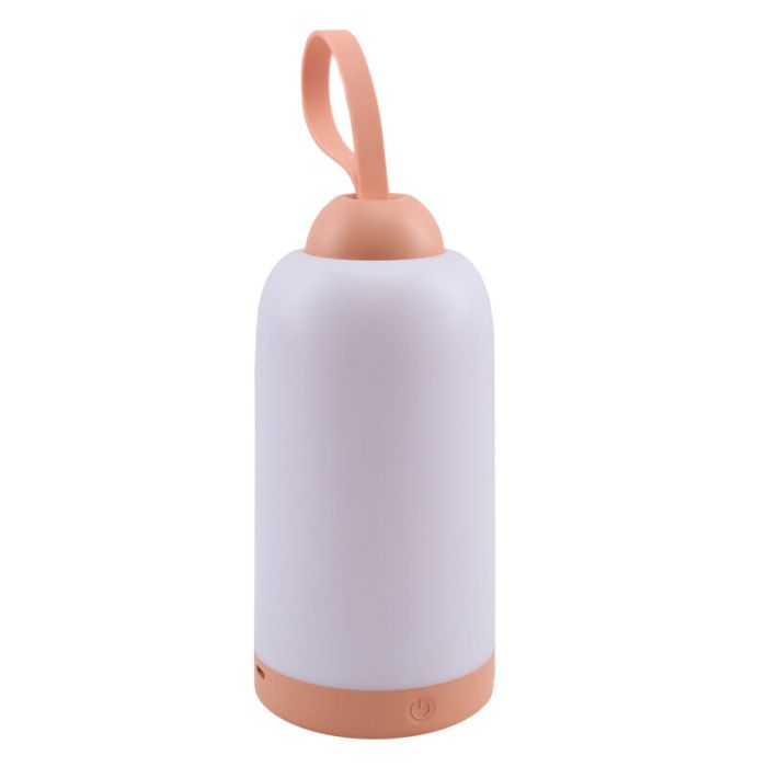 Rosa Kinderzimmer Nachtlampe Kunststoff, Esper, 3W, 3000K LED, 3-stufig dimmbar
