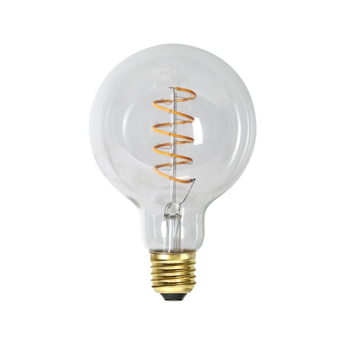 3-stufige dimmbare E27 filament spiral große Kugel G95, 4w Extra gemütlich Weiß