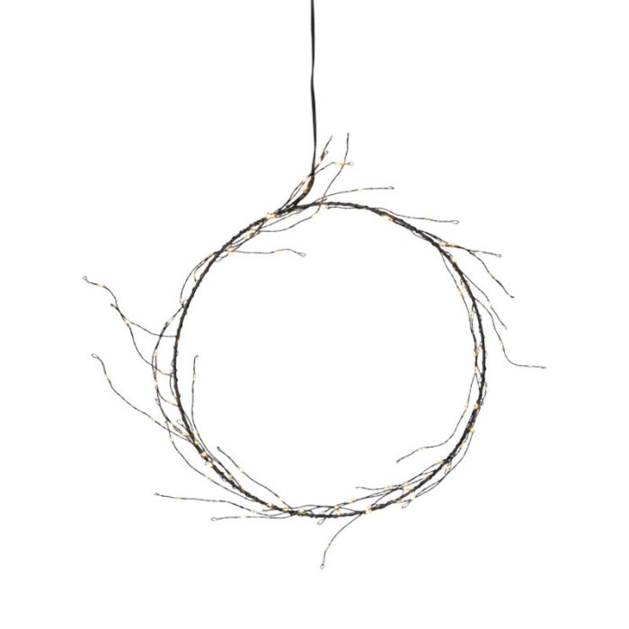 Hängende Weihnachtsbeleuchtung 24 cm, 95 Leds, mit Stecker