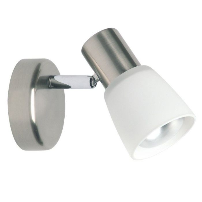 Metall Wandleuchte Chrom, Alaya