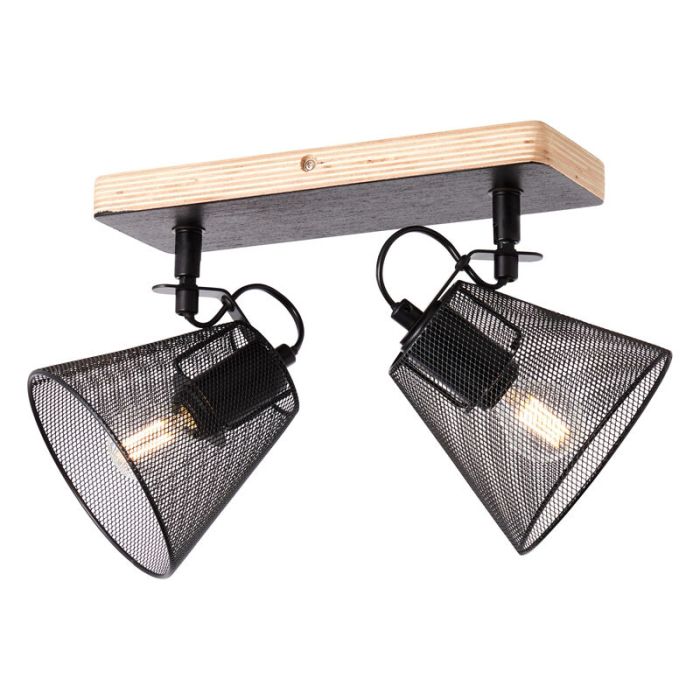Holz Deckenstrahler Schwarz, Havin