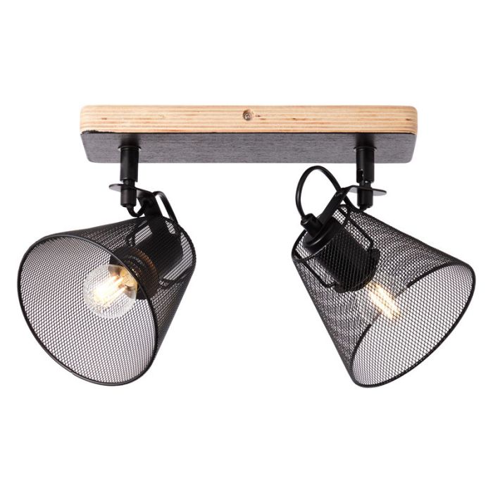 Holz Deckenstrahler Schwarz, Havin