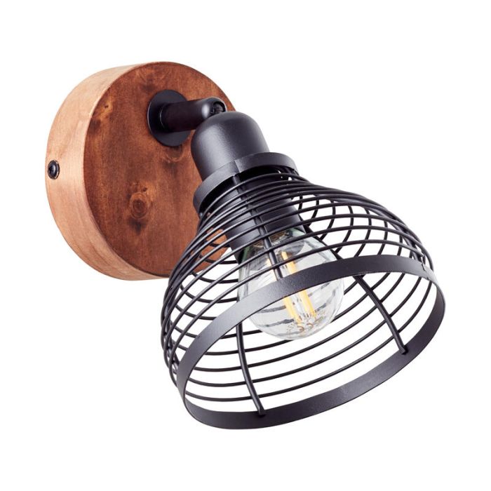 Holz Wandstrahler Braun, Willard