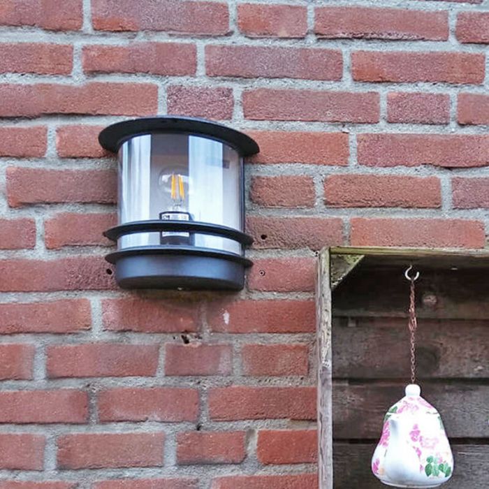 Landhaus Außenleuchte Transparent, Zare, IP44