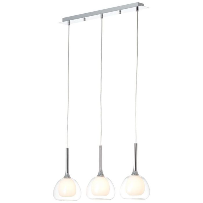 Moderne Pendelleuchte Chrom, Emmelien