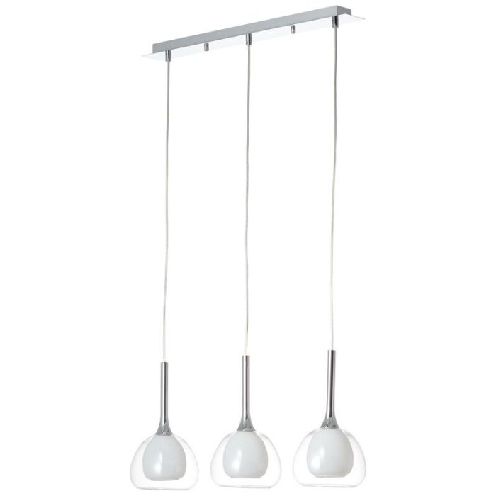 Moderne Pendelleuchte Chrom, Emmelien