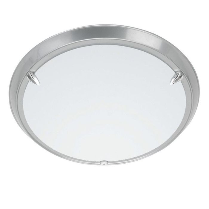 Glas Deckenleuchte Grau, Elene