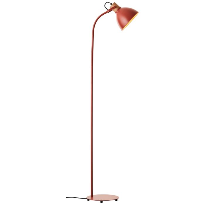 Landhaus Stehlampe Rot, Thalina, mit Schalter