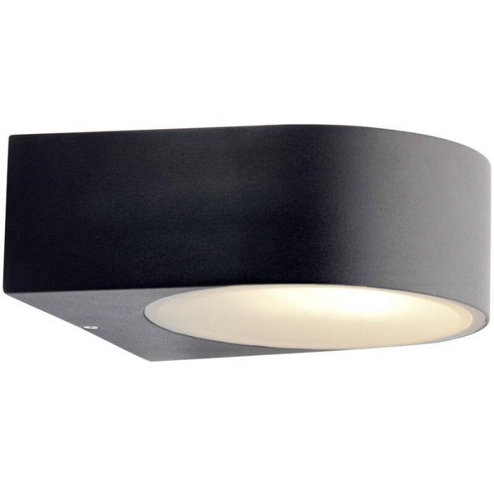 Metall Außenleuchte Schwarz, Alicha, IP44