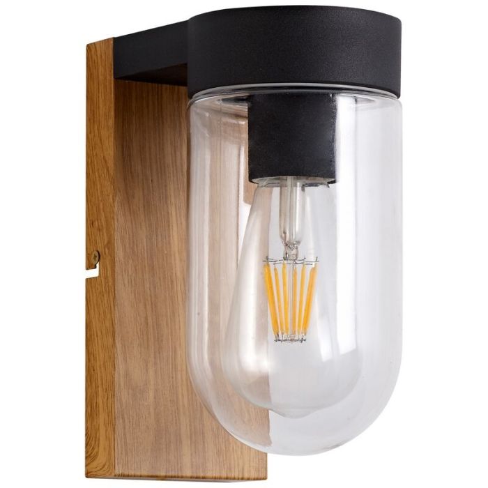 Moderne Außenleuchte Schwarz, Danja, IP44