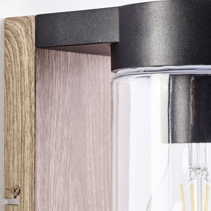 Moderne Außenleuchte Schwarz, Danja, IP44