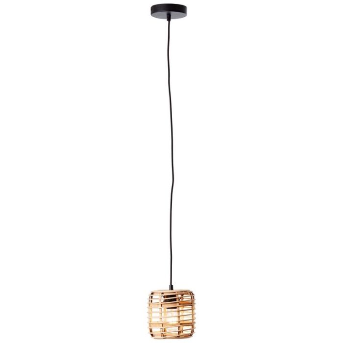 Holz Pendelleuchte Schwarz, Deacon
