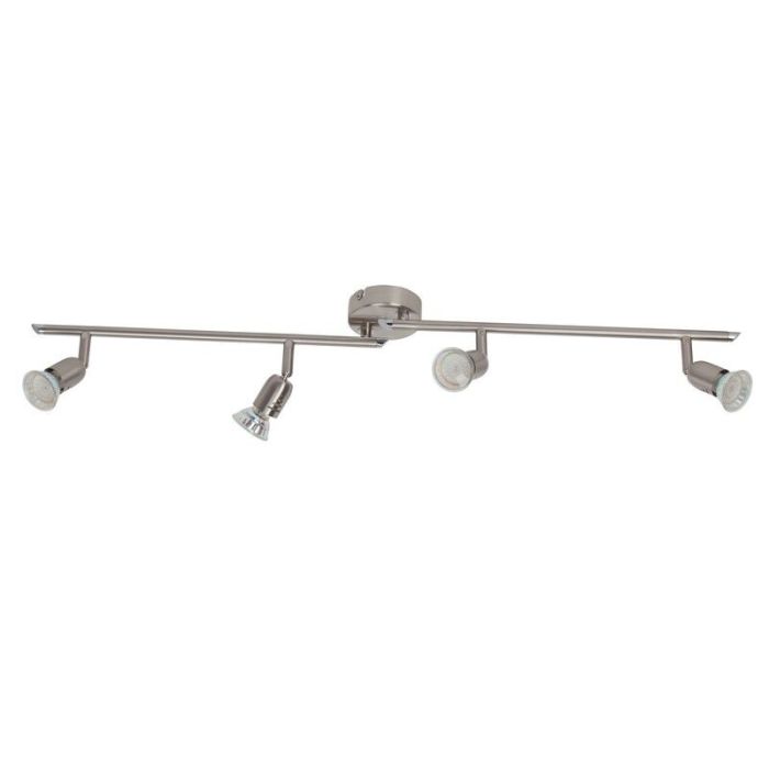 Metall Deckenstrahler Chrom, Hayo, 50W, 3000K LED