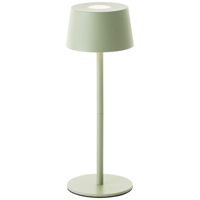 Moderne Außen Tischleuchte Grün, Petter, 2W, 3000K LED, IP44, 3-stufig dimmbar