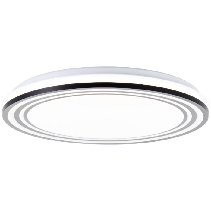 Moderne Deckenleuchte Schwarz, Merlijn, 36W, White Switch LED, mit Fernbedienung