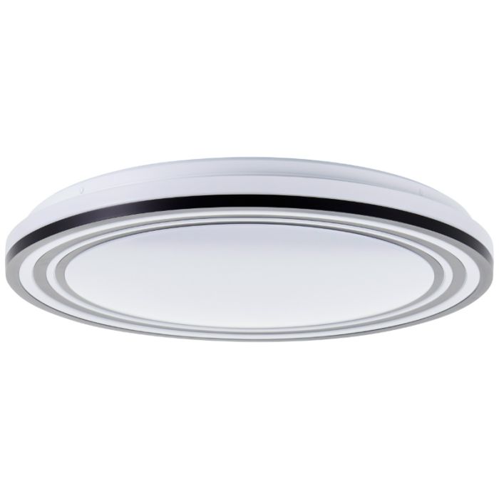 Moderne Deckenleuchte Schwarz, Merlijn, 36W, White Switch LED, mit Fernbedienung