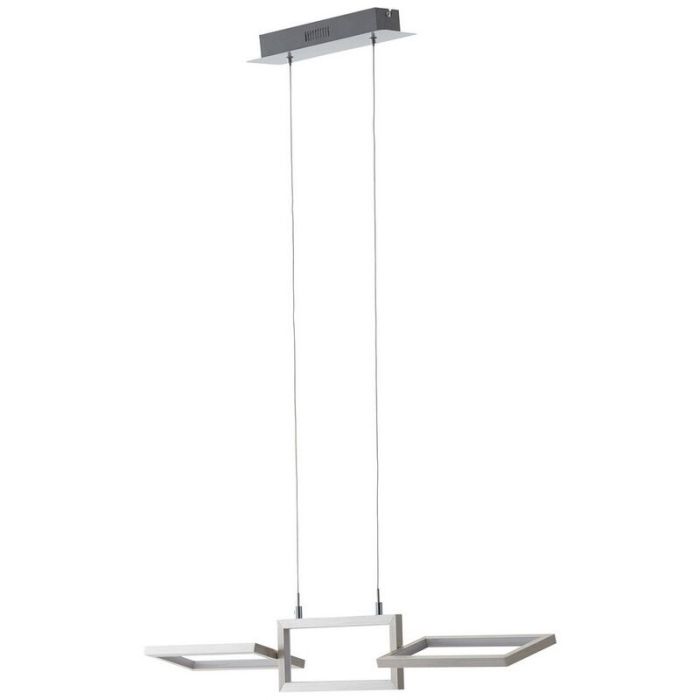 Moderne Pendelleuchte Silber, Sara, 30W, 3000K LED