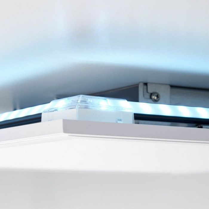 Design Deckenleuchte Weiß, Lisa, 24W, in Lichtfarbe einstellbare LED