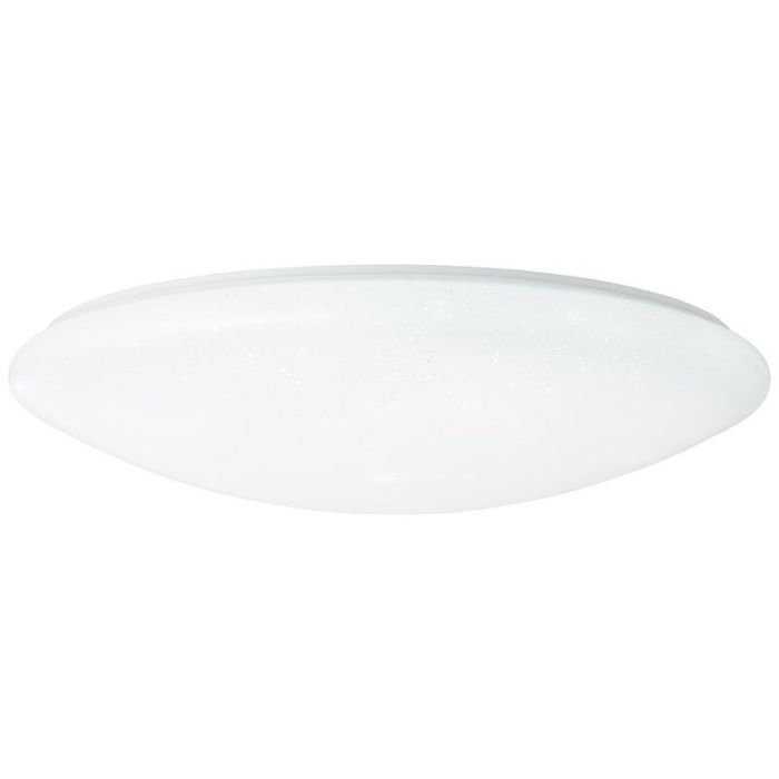 Design Deckenleuchte Weiß, Djalissa, 60W, warm- bis kaltweiß einstellbare LED, mit Fernbedienung