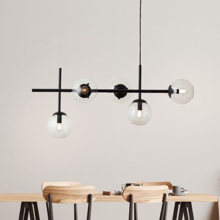 Design Pendelleuchte Transparent, Rhys