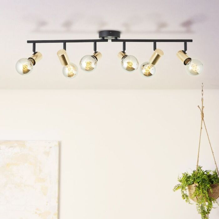 Moderne Deckenstrahler Messing, Lakeisha