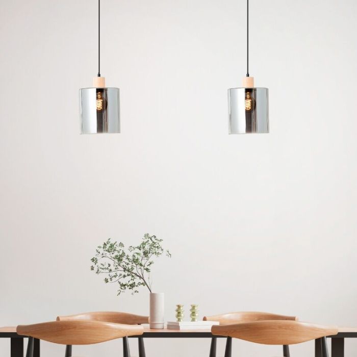 Moderne Pendelleuchte Grau, Serkan