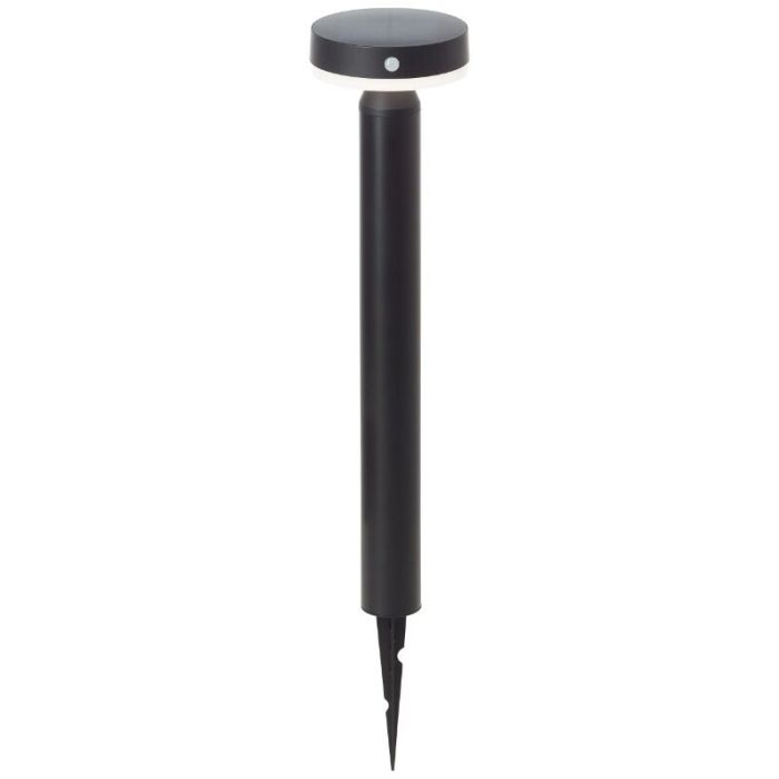 Metall Solar Wegeleuchte Schwarz, Kubilay, 3W, 4000K LED, IP44