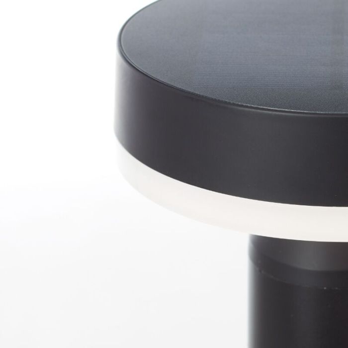 Metall Solar Wegeleuchte Schwarz, Kubilay, 3W, 4000K LED, IP44