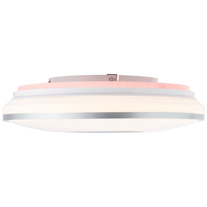 Moderne Deckenlampe Weiß, Guled, 24W, in Lichtfarbe einstellbare LED, mit Fernbedienung