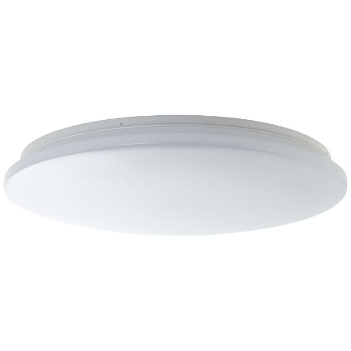 Kunststoff Deckenlampe Weiß, Julie, 36W, warm- bis kaltweiß einstellbare LED, mit Fernbedienung