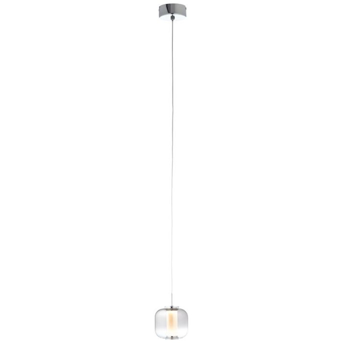 Design Pendelleuchte Chrom, Emmely, 7W, 3000K LED