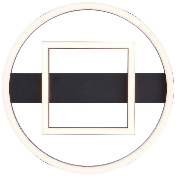 Design Deckenlampe Schwarz, Konrad, 20W, 3000K LED
