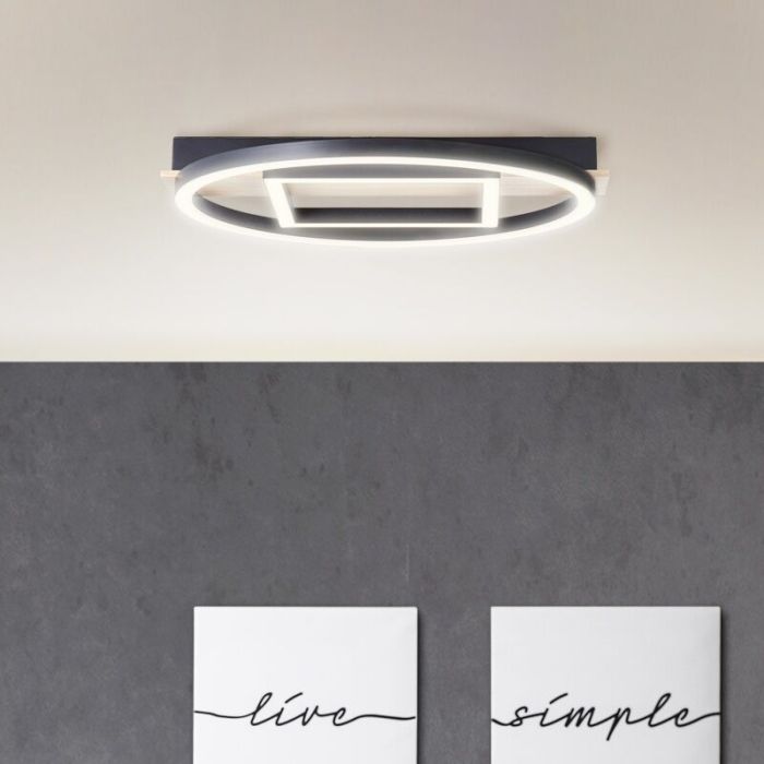 Design Deckenlampe Braun, Konrad, 20W, 3000K LED