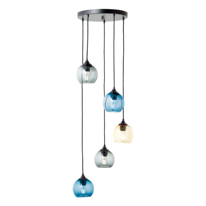 Design Pendelleuchte Mehrfarbig, Quinton
