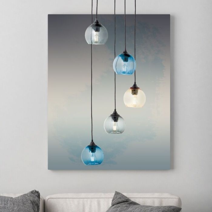 Design Pendelleuchte Mehrfarbig, Quinton