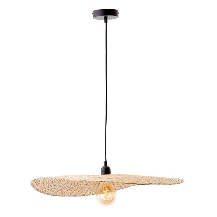 Holz Pendelleuchte Beige, Georgina