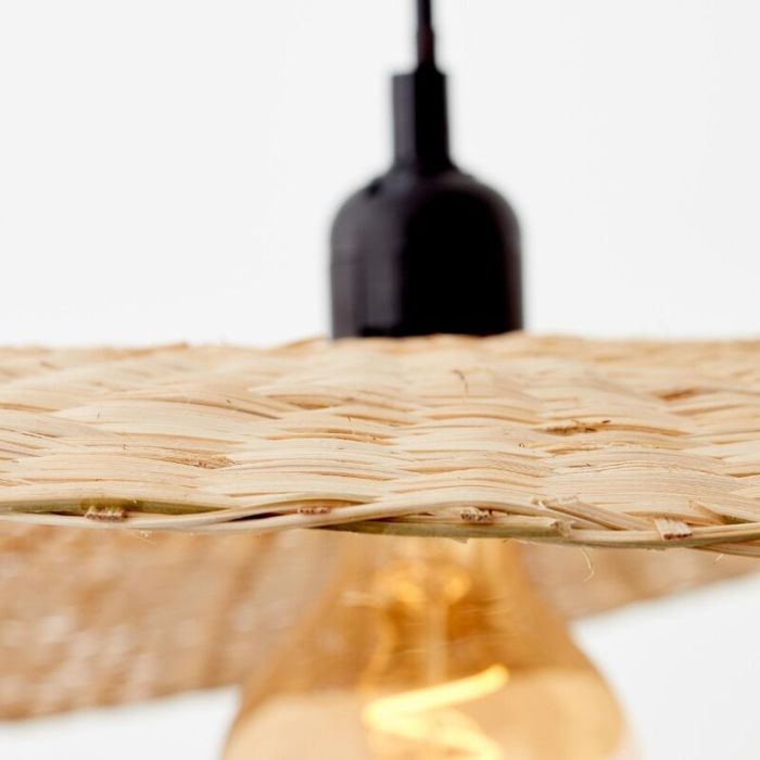 Holz Pendelleuchte Beige, Georgina