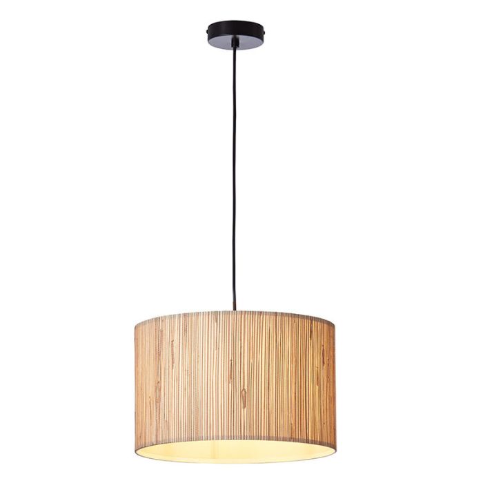 Landhaus Pendelleuchte Beige, Wenda