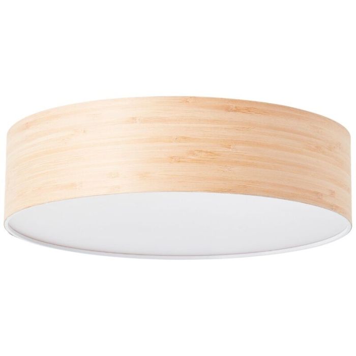 Holz Deckenlampe Beige, Enna