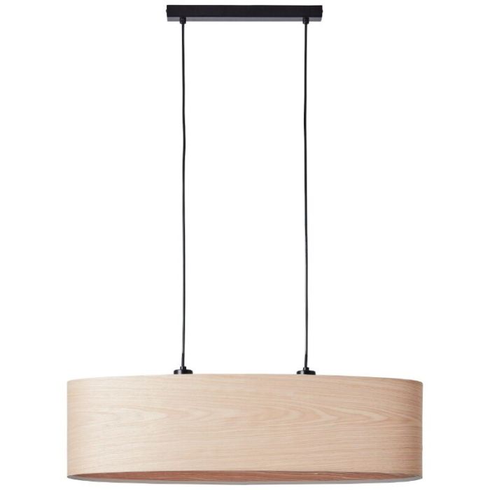 Holz Pendelleuchte Beige, Enna