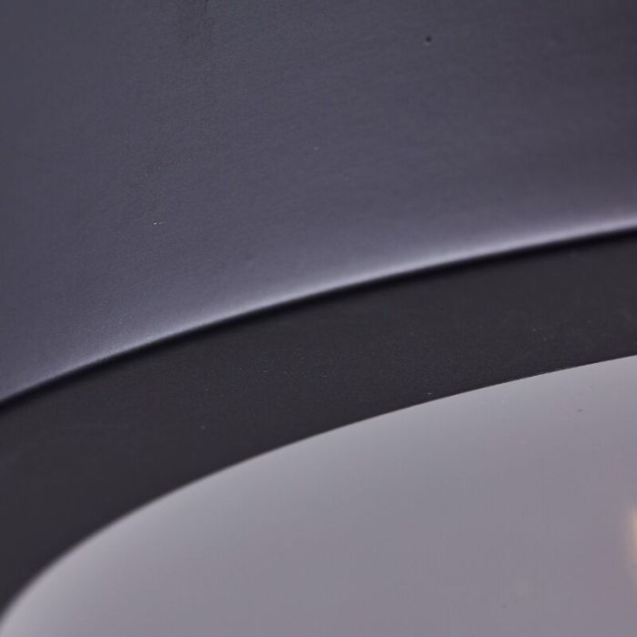 Industrielle Deckenlampe Schwarz, Sherman