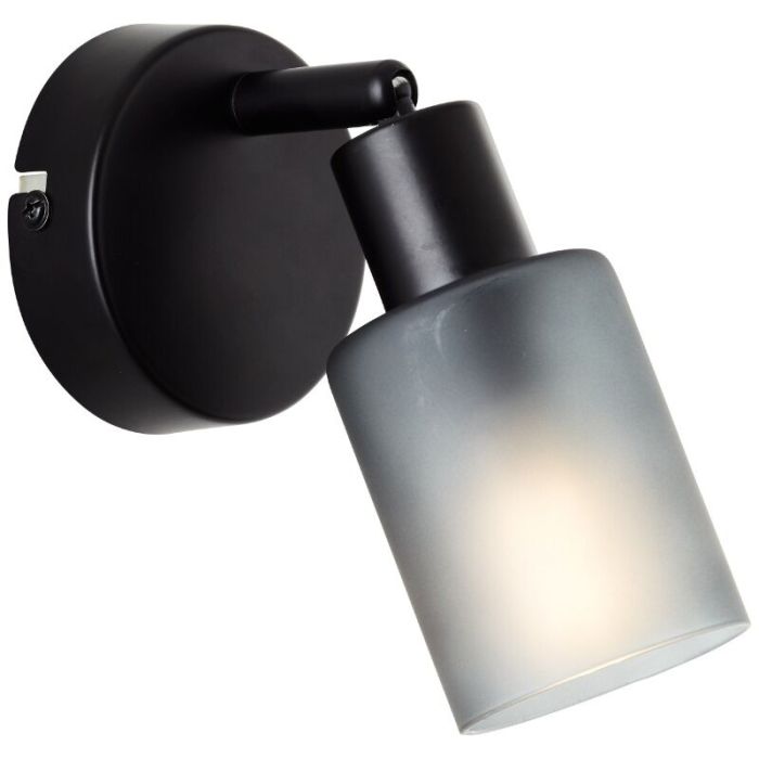 Glas Wandstrahler Schwarz, Fanny
