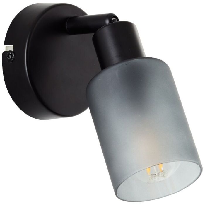 Glas Wandstrahler Schwarz, Fanny