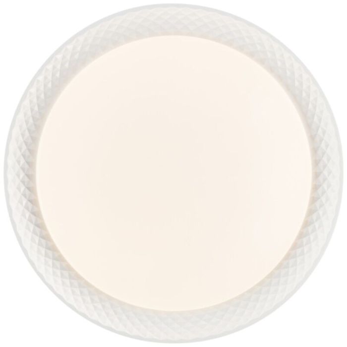 Moderne Smart Deckenleuchte Transparent, Rashmi, 24W, warm- bis kaltweiß einstellbare LED