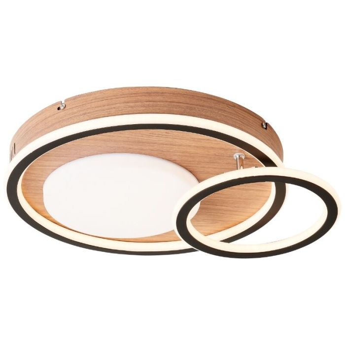 Moderne Deckenlampe Schwarz, Georgios, 48W, 3000K LED