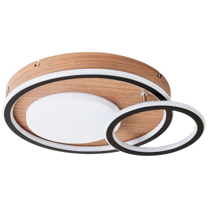 Moderne Deckenlampe Schwarz, Georgios, 48W, 3000K LED