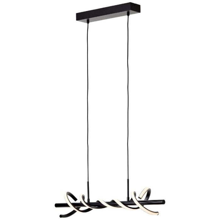 Moderne Pendelleuchte Schwarz, Quang, 16W, 3000K LED