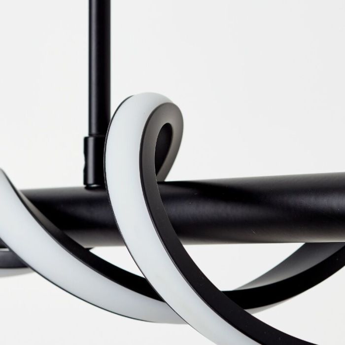 Moderne Pendelleuchte Schwarz, Quang, 16W, 3000K LED