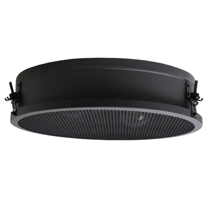Industrielle Deckenlampe Schwarz, Gael