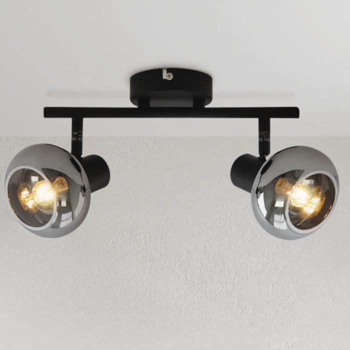 Design Deckenstrahler Schwarz, Tanju
